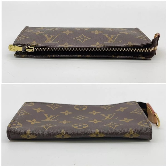 Auth Louis Vuitton Monogram Bucket Pouch M42238 SEt 2 W/B EE100148-1 - Picture 12 of 16